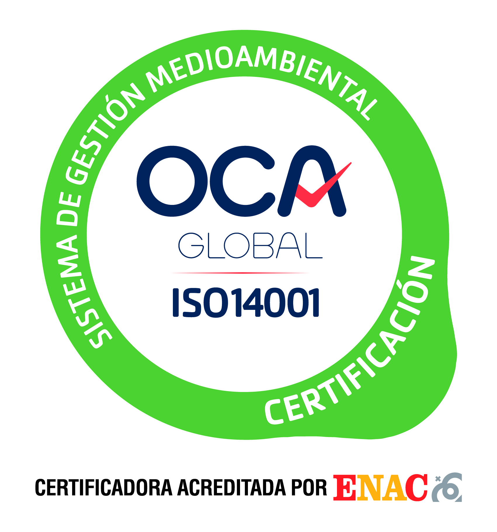 Certificado 14001 ENAC