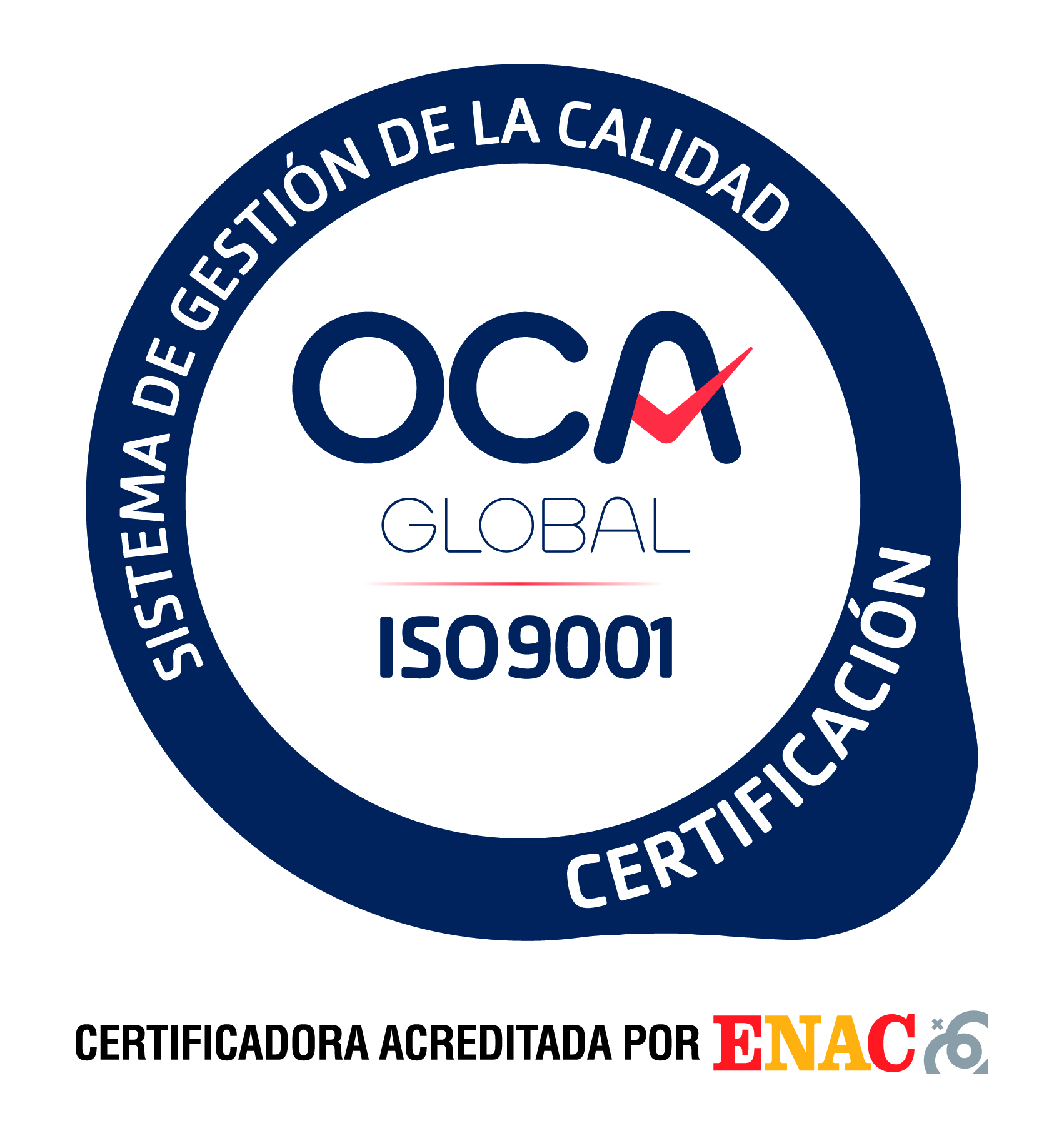 Certificado 9001 ENAC